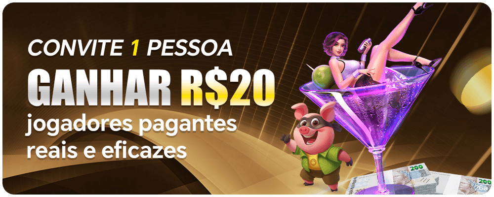 Bônus boas-vindas 26a R$100